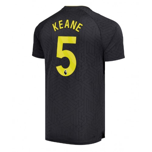 Fotbalové Dres Everton Michael Keane #5 Venkovní 2024-25 Krátký Rukáv